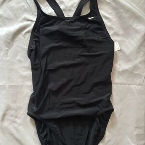Nike Black Racerback One Piece Swimsuit